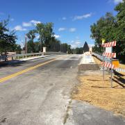 Woodley Bridge Reopens